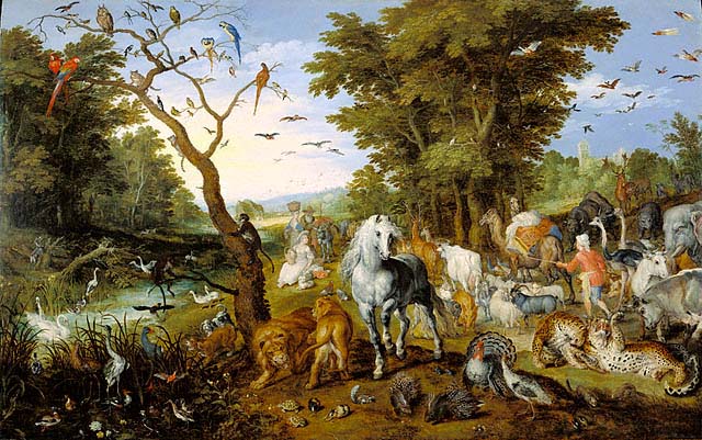 The Entry of the Animals Into Noah Ark